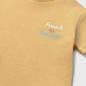 Camiseta "amor" Mayoral 1077
