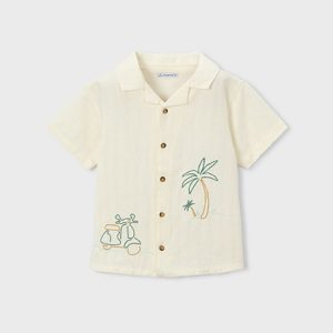 Camisa palmeras Mayoral 3114