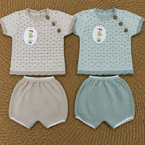 Conjunto 2 pz hilo Felicia 9855