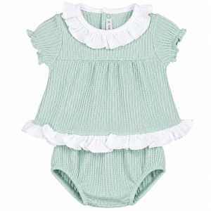 Conjunto Pololo Calamaro Verde volante 11274
