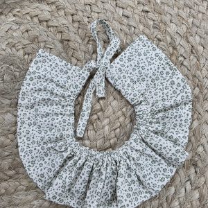 Cuello Maite Blanco/Verde 595