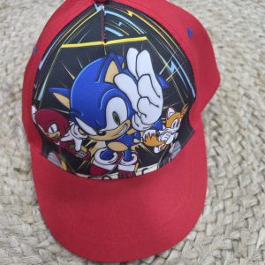 Gorra roja Sonic